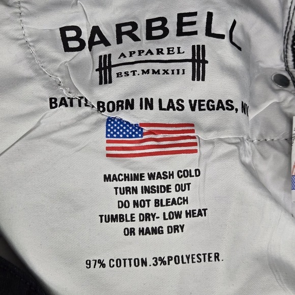 Barbell Apparel Men Jeans 31 Black 30" Inseam - Picture 4 of 14